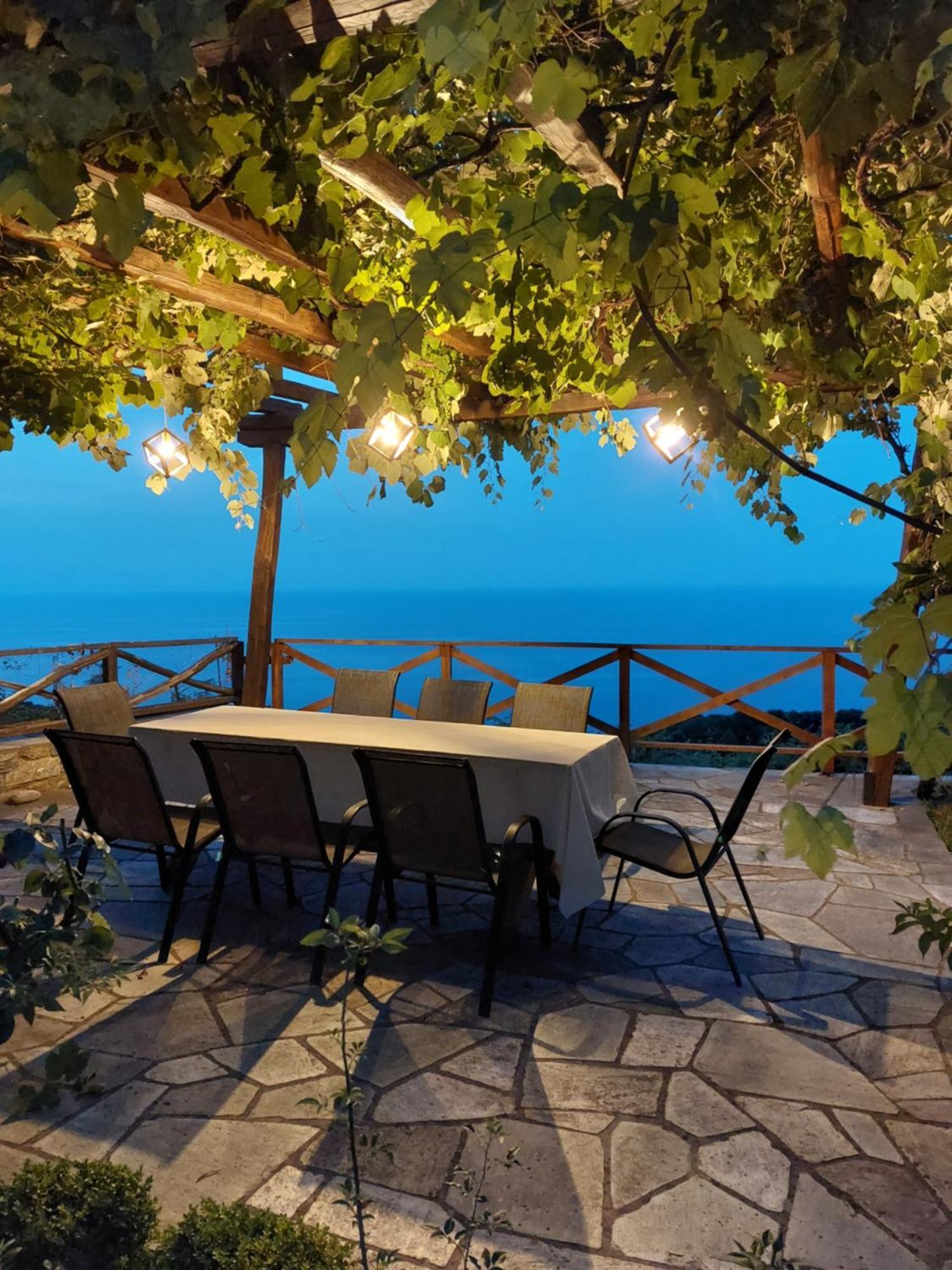 Θαλλώ Luxurious Villa Цагкарада Екстер'єр фото